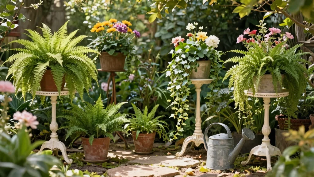 10 Antique Plant Stand Ideas for Timeless Elegance