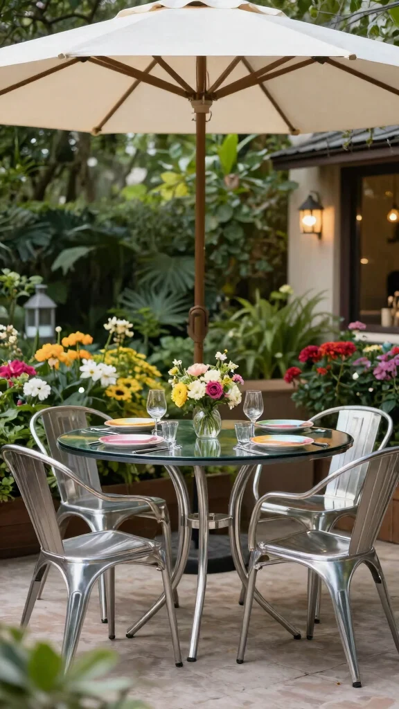 10 Big Lots Patio Furniture Ideas Affordable - 2. Stylish Dining Sets for Al Fresco Meals 1