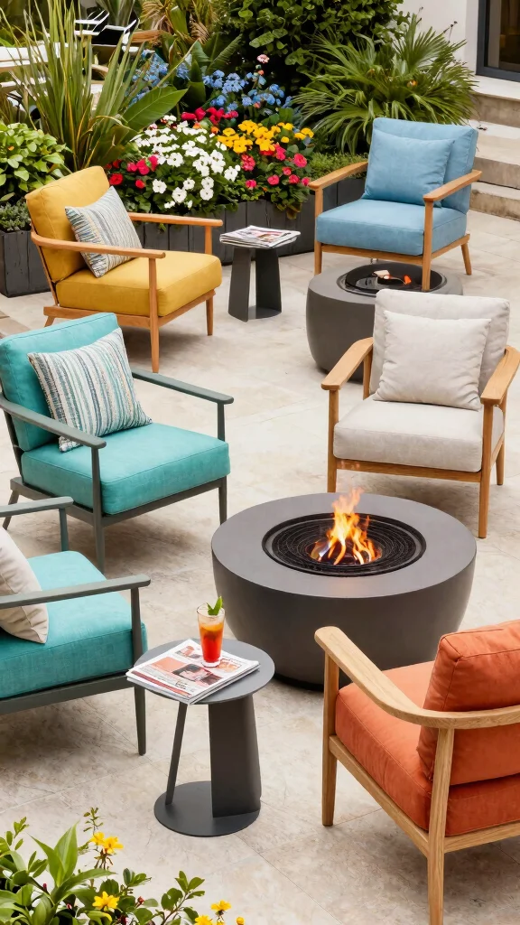 10 Big Lots Patio Furniture Ideas Affordable - 4. Chic Accent Chairs to Liven Up Your Space 1