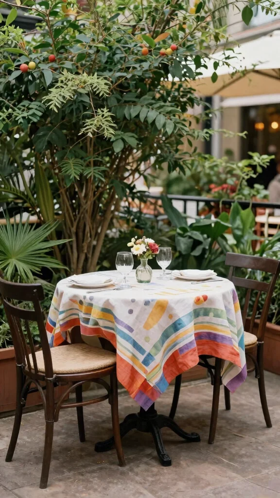 10 Black Patio Furniture Ideas for Chic Backyards - 5. Minimalist Black Bistro Set 1