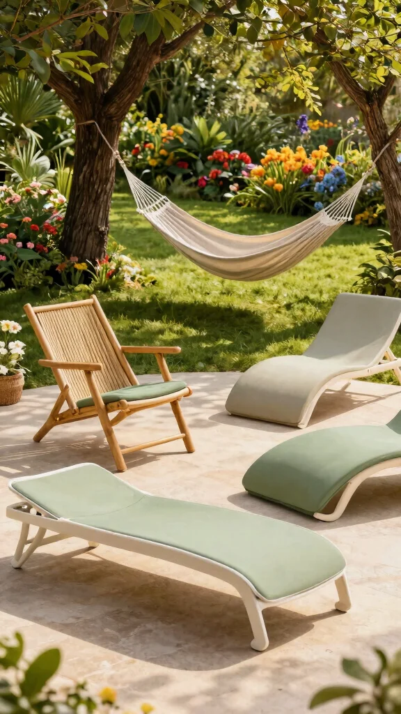 10 Comfy Patio Furniture Ideas for Cozy Seating - 2. Eco-friendly Lounge Chairs 1