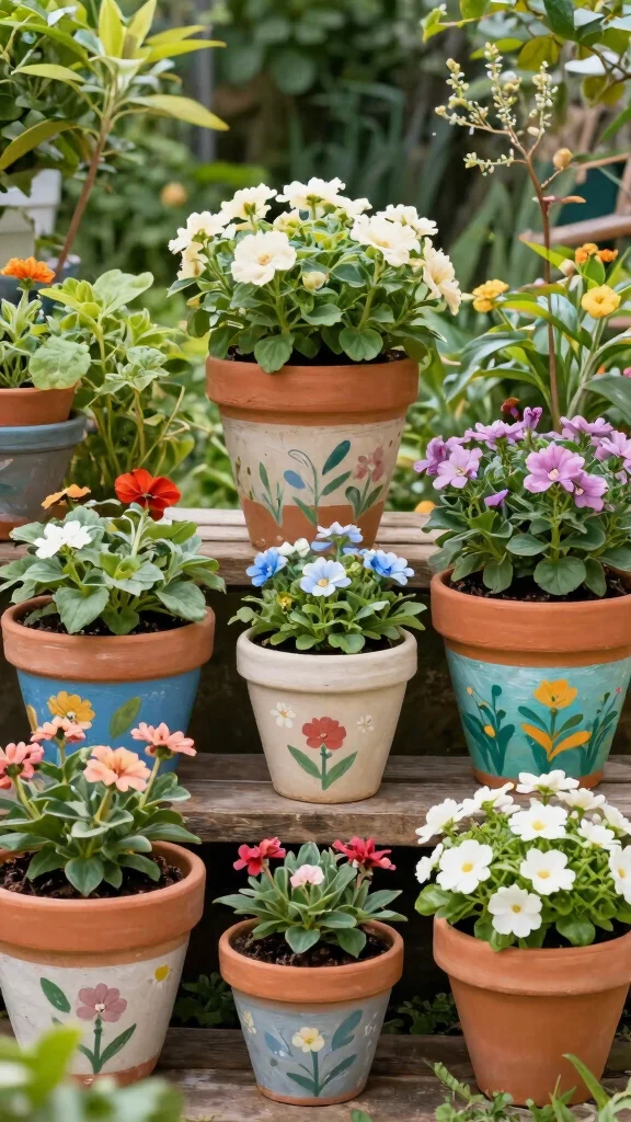 10 Painted Flower Pots Ideas for Terra Cotta - Conclusion 1