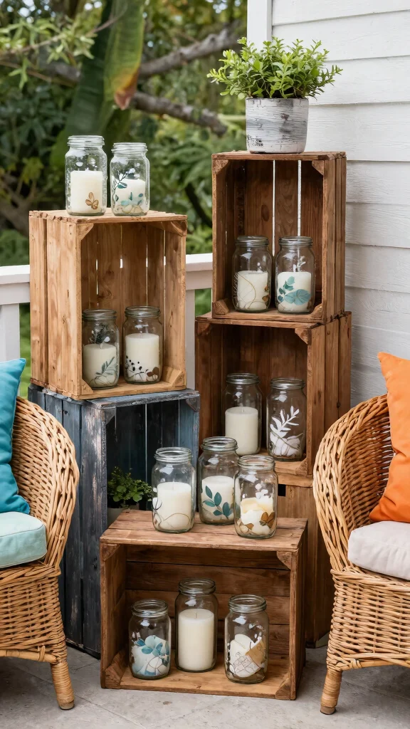 10 Wicker Patio Furniture Makeover Ideas Fresh - 9. Upcycled Decor Elements 1