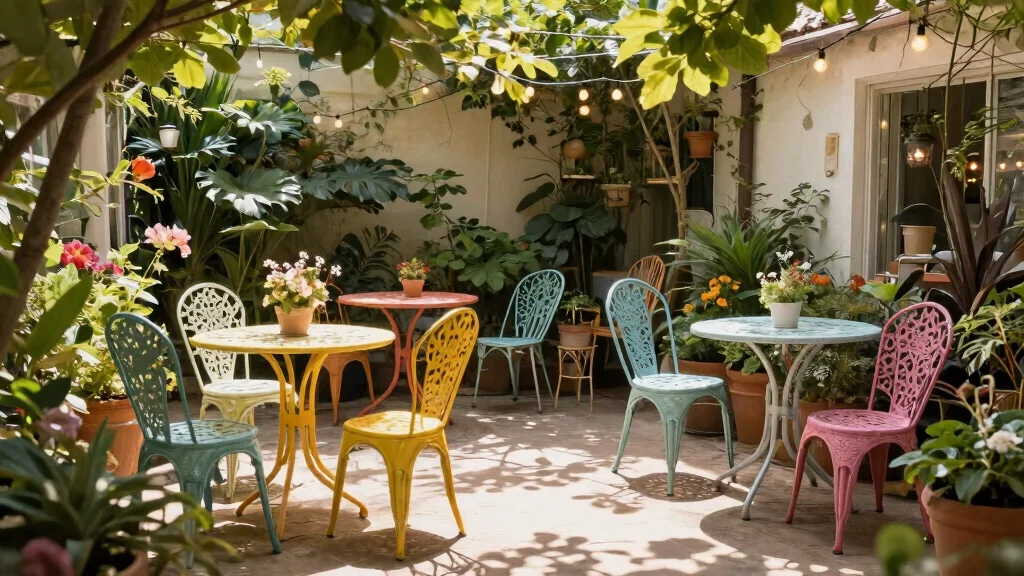 11 Metal Patio Furniture Makeover Ideas DIY