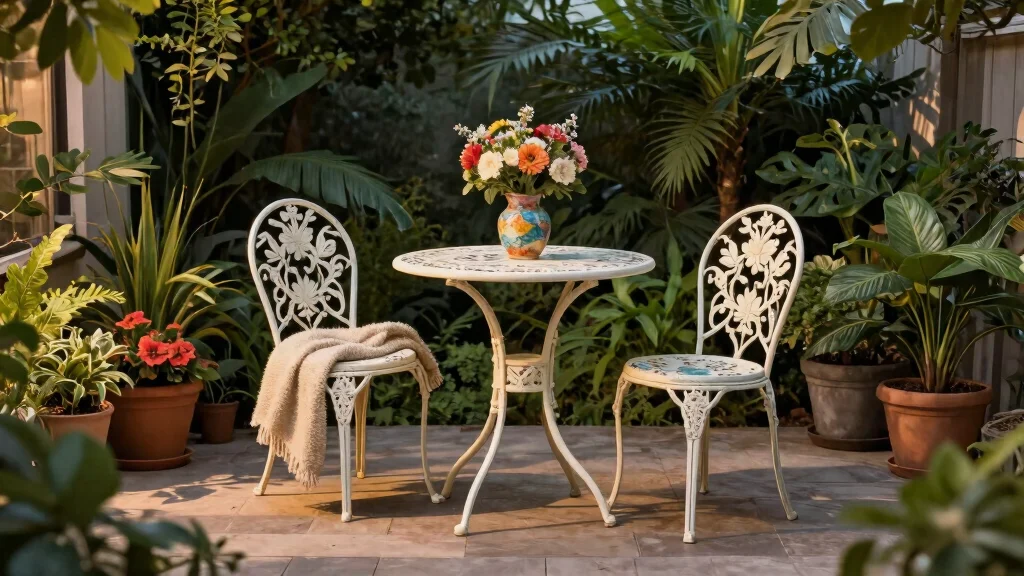 11 Wrought Iron Patio Furniture Ideas for Durability