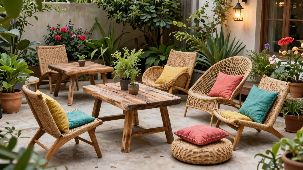 12 Eco-Friendly Outdoor Patio Furniture Sets to Elevate Your Garden
