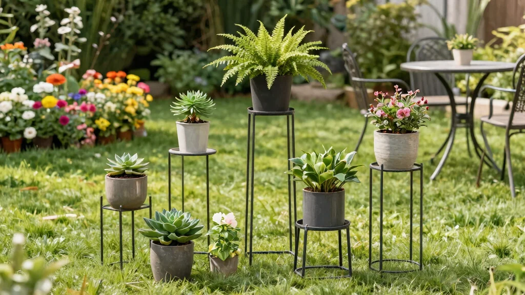 12 Metal Plant Stand Ideas: Sturdy Modern