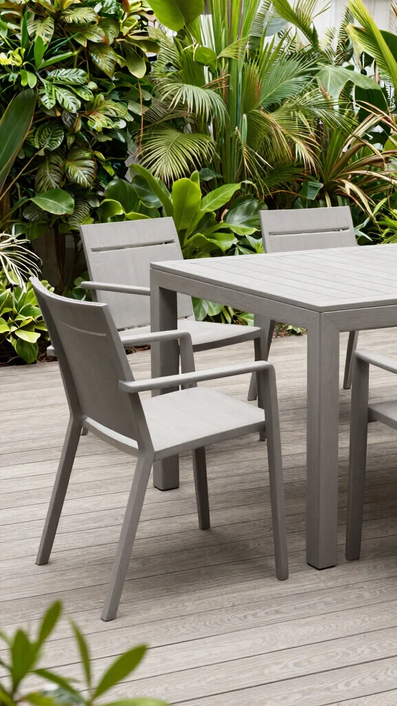 12 Outside Patio Furniture Ideas Weatherproof - 10. Composite Decking Furniture 1