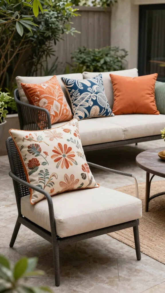 12 Patio Furniture Cushions Ideas Comfortable - 12. Customizable Options 1