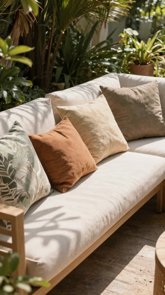 12 Patio Furniture Cushions Ideas Comfortable - 8. Sustainable Dyes 1