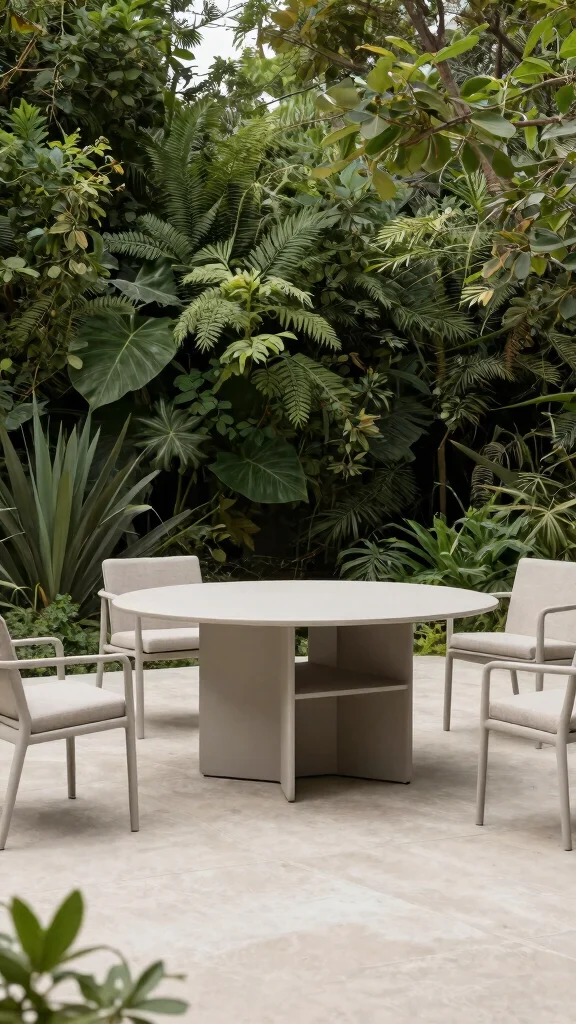 12 Patio Layout Ideas for Urban Gardening - 11. Minimalist Approach 1