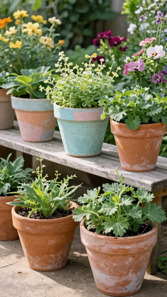 13 Clay Flower Pots Ideas Classic Natural - 1. Rustic Terracotta Charm 1