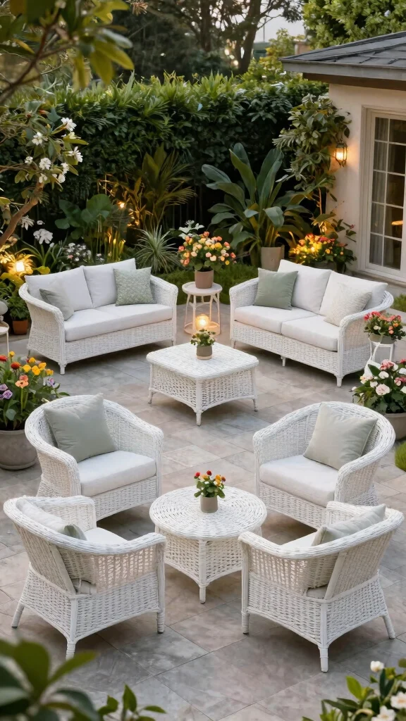 13 Elegant White Wicker Patio Furniture Ideas for Eco-Friendly Gardens - Conclusion 1