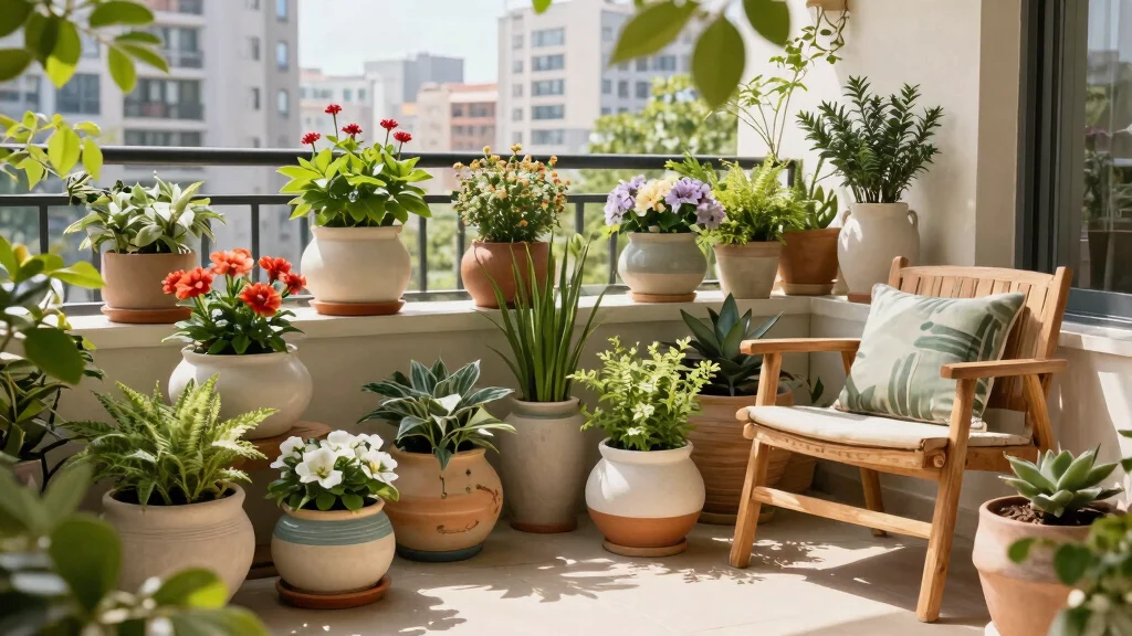 13 Elegant and Durable Ceramic Flower Pot Ideas for Urban Gardening
