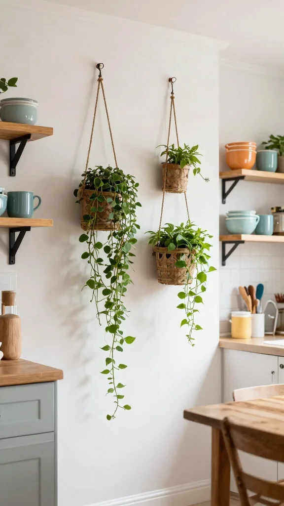 13 Large Plant Stand Ideas: Statement Pieces for Small Spaces - 5. Hanging Plant Stands 1