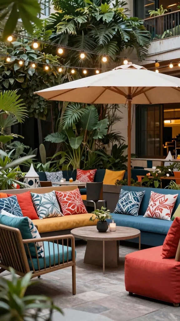 13 Patio Furniture Makeover Ideas Transform - 13. Stylish Outdoor Seating 1