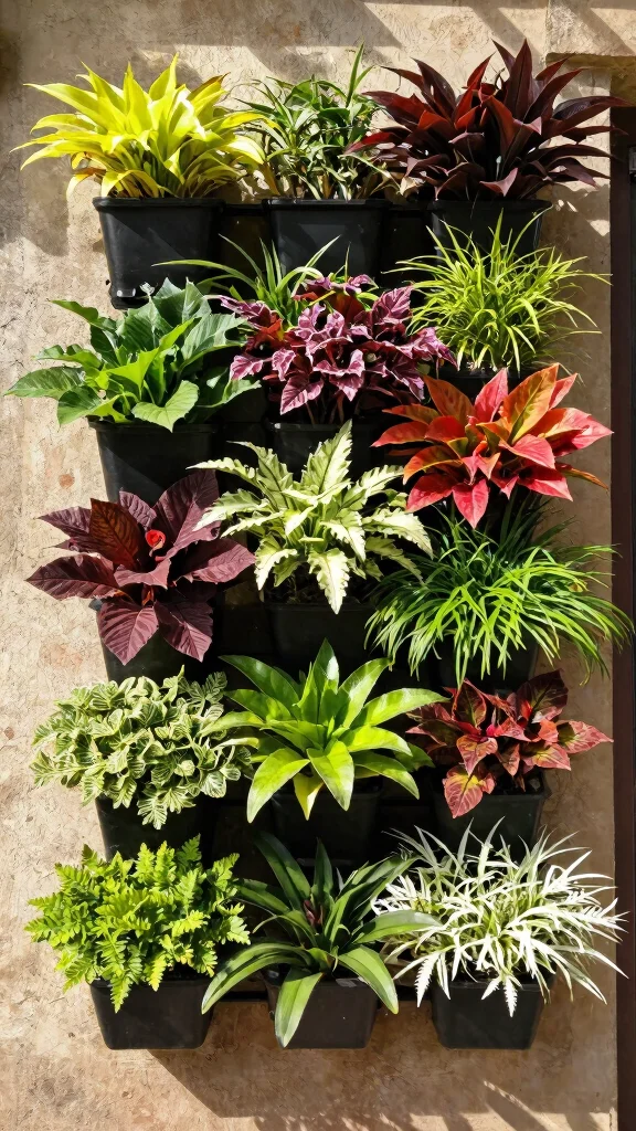 13 Plant Stand Outdoor Ideas Weatherproof - 10. Wall-Mounted Planter Stands 1