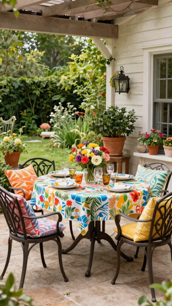 14 Cast Aluminum Patio Furniture Ideas for Sustainable Gardens - 11. Seasonal Decor to Refresh Your Space 1