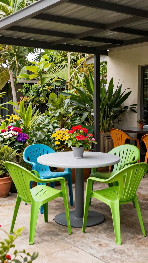 14 Covered Patio Furniture Ideas Protected - 2. Recycled Plastic Resilience 1