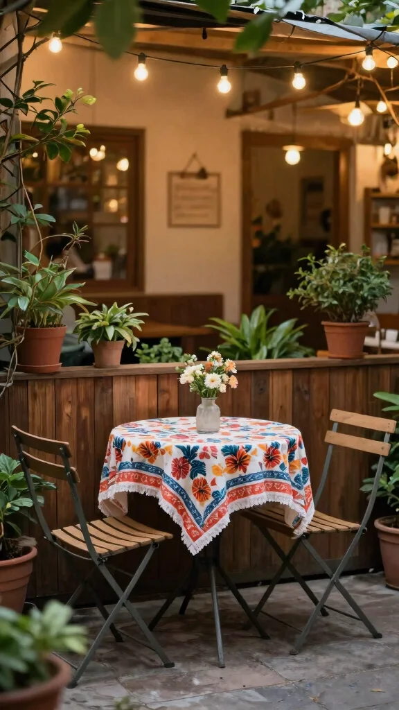 14 Small Patio Furniture Ideas for Cozy Corners - 1. Space-Saving Bistro Sets 1