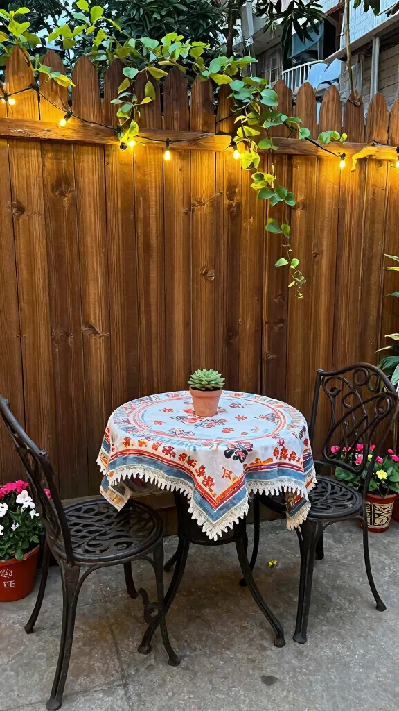 15 Front Patio Furniture Ideas Welcoming - 1. Bistro Set Bliss 1