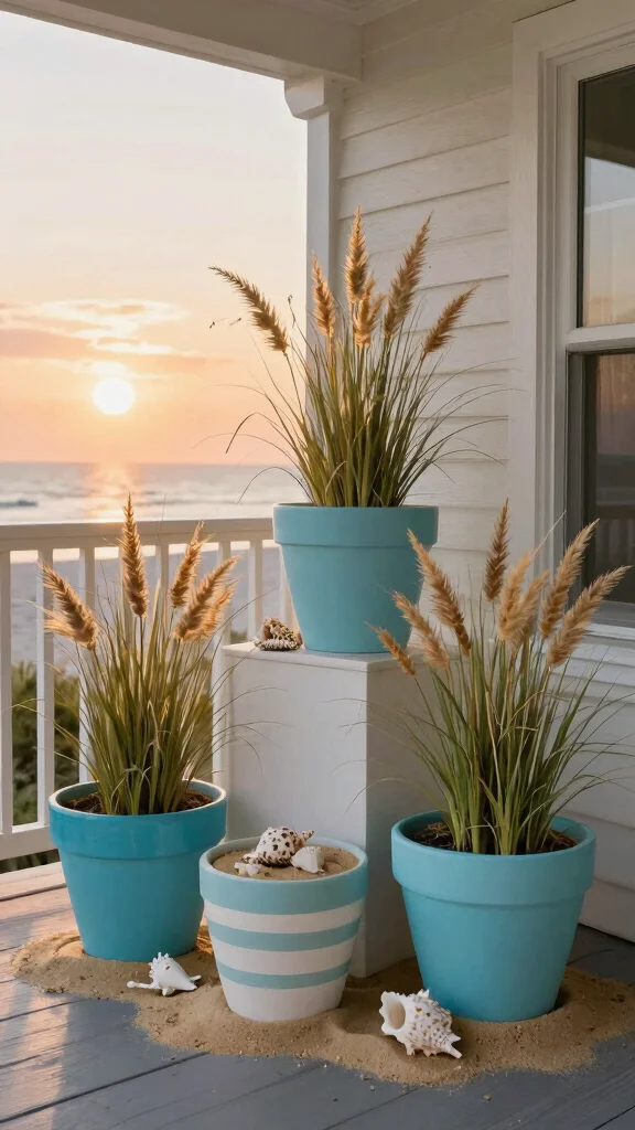 15 Front Porch Flower Pots Ideas Welcoming - 15. Themed Porch Displays 1