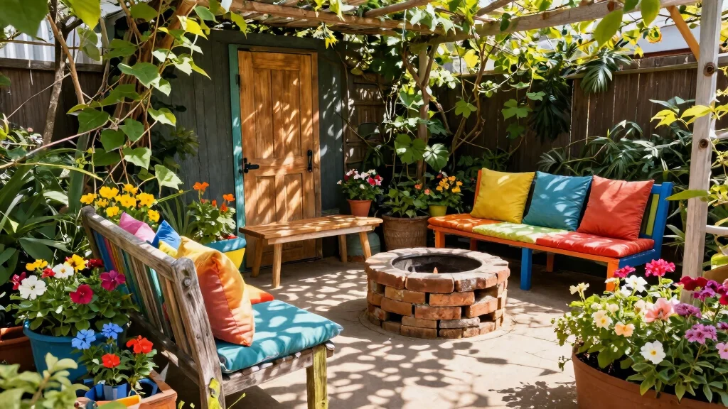 15 Homemade Patio Furniture Ideas: Upcycled Garden Furniture from Repurposed Materials