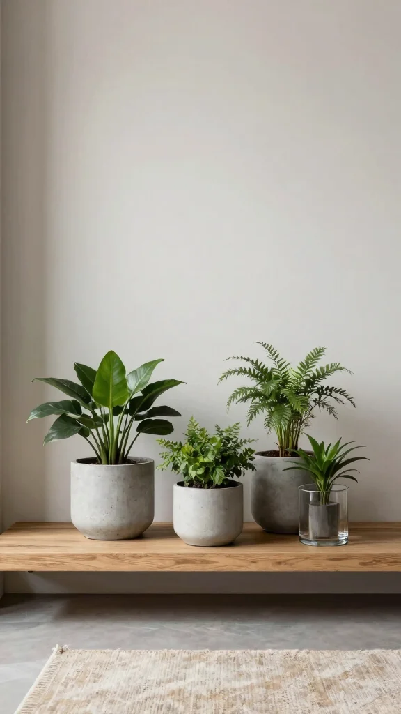 15 Indoor Flower Pots Ideas for Cozy Interiors - 10. Minimalist Pot Designs 1