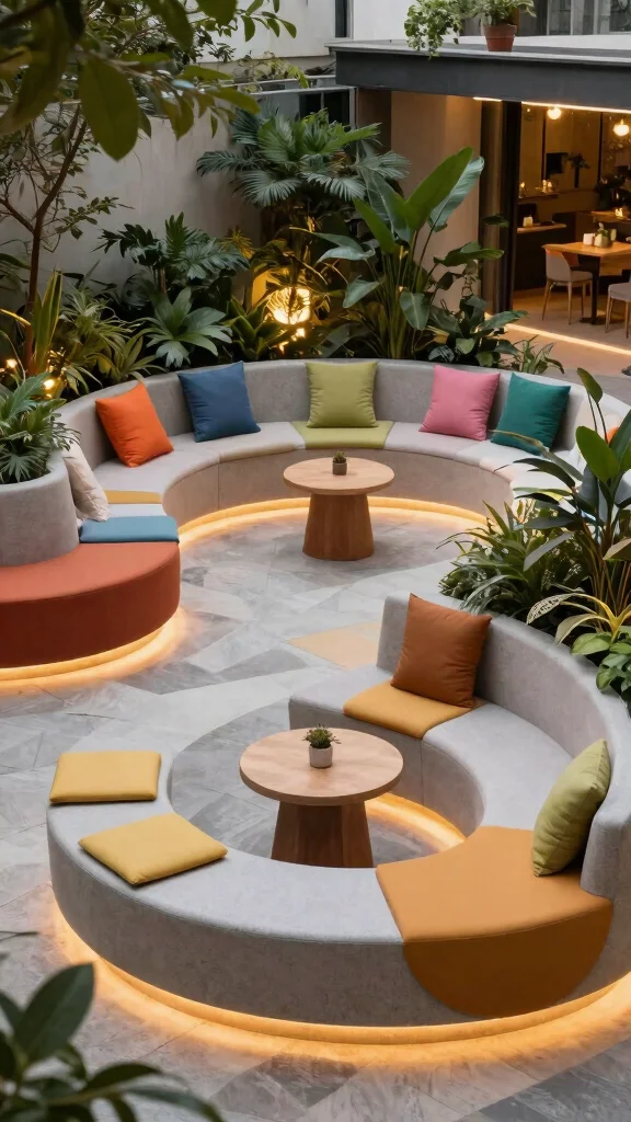 15 Patio Lounge Furniture Ideas for Relaxation - 13. Sustainable Modular Seating 1