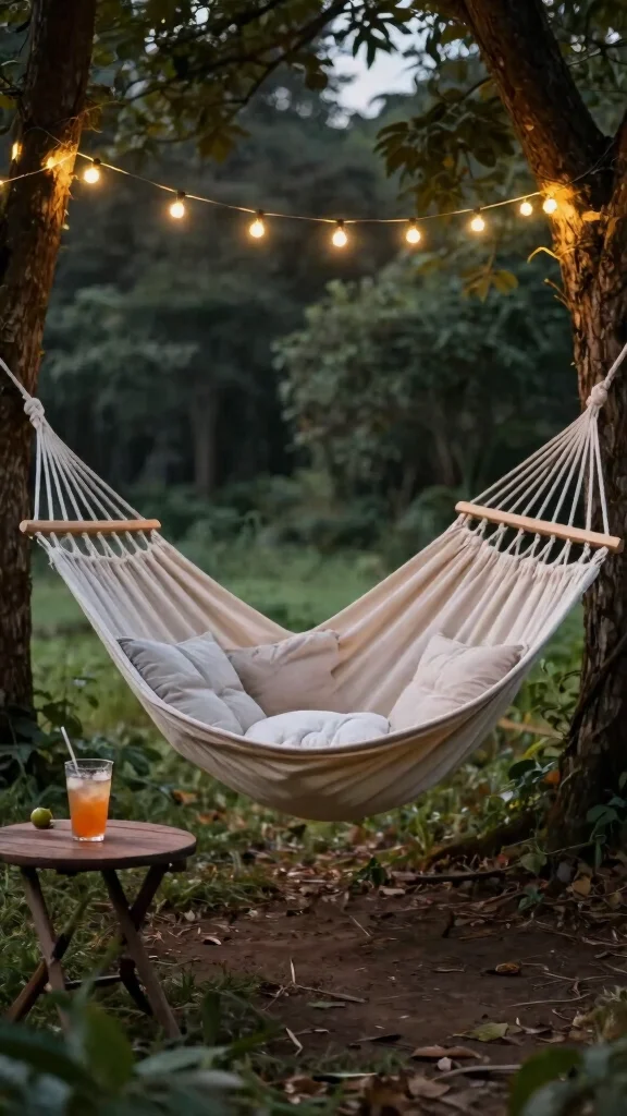 15 Patio Lounge Furniture Ideas for Relaxation - 4. Eco-Friendly Hammocks 1
