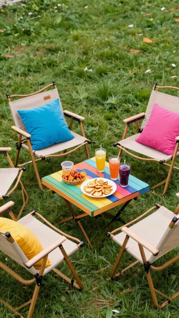 15 Patio Lounge Furniture Ideas for Relaxation - 7. Folding Eco-Friendly Lounge Chairs 1