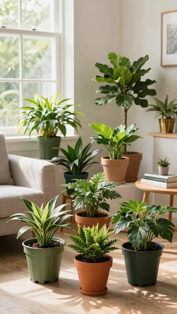 15 Plastic Flower Pots Ideas Lightweight Versatile - 10. Indoor Oasis 1