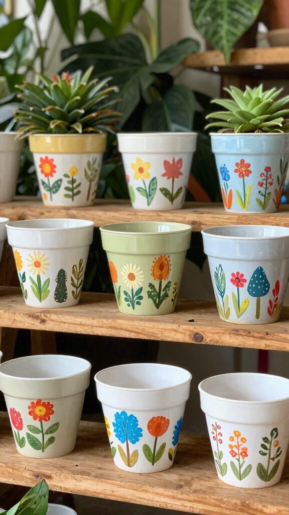 15 Plastic Flower Pots Ideas Lightweight Versatile - 13. Themed Pot Collections 1