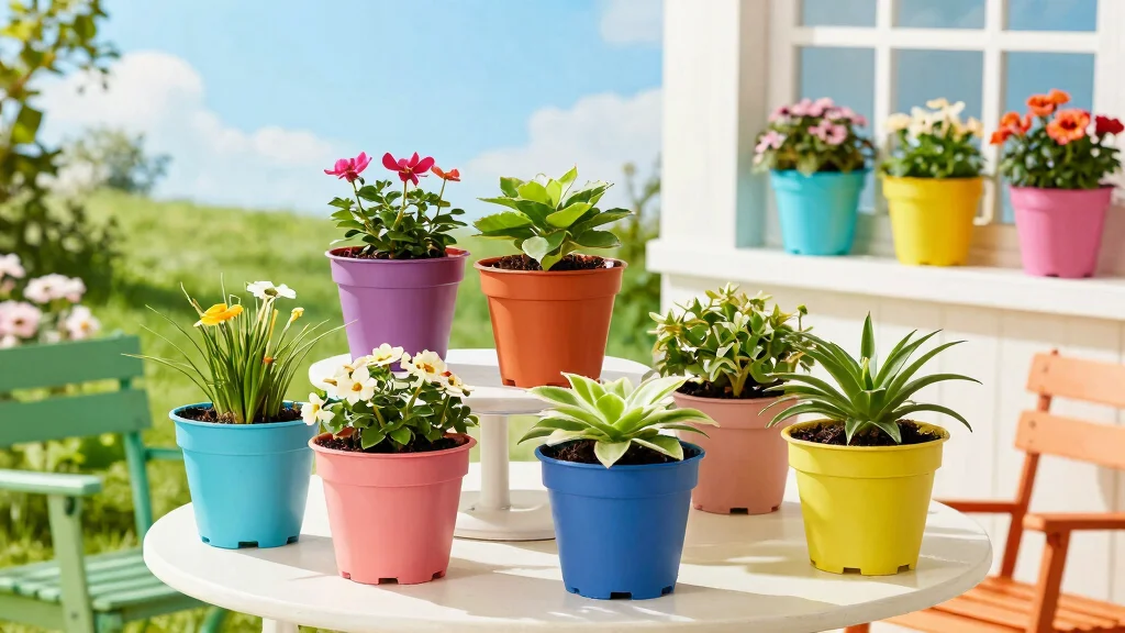 15 Plastic Flower Pots Ideas Lightweight Versatile